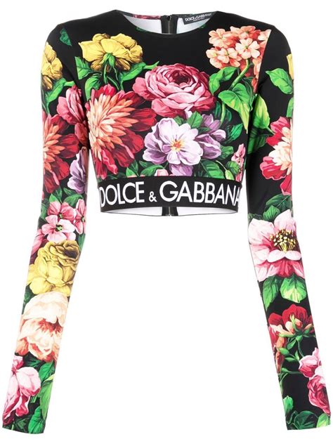 dolce gabbana crop top|dolce and gabbana high tops.